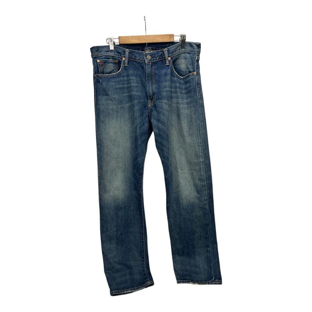 Polo Ralph Lauren Jeans Mens 867 Classic Fit 36x32 Straight Blue Denim Pants